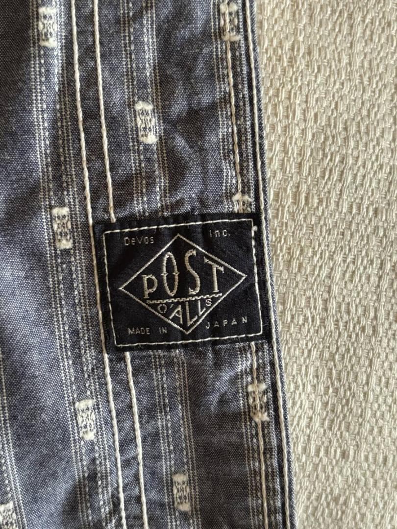 24SS ポストオーバーオールズ THE POST POST OVERALLS
