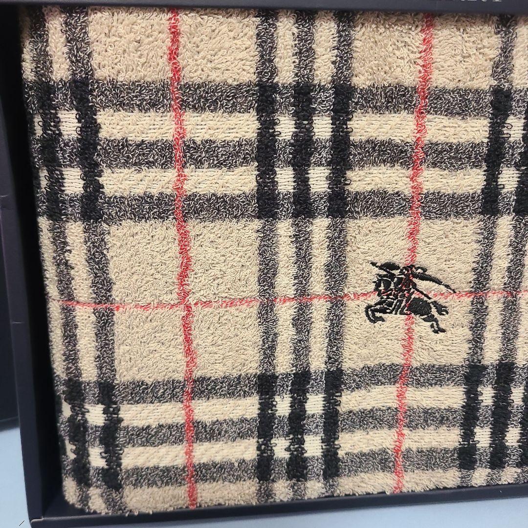 BURBERRY チェック柄 バスタオル