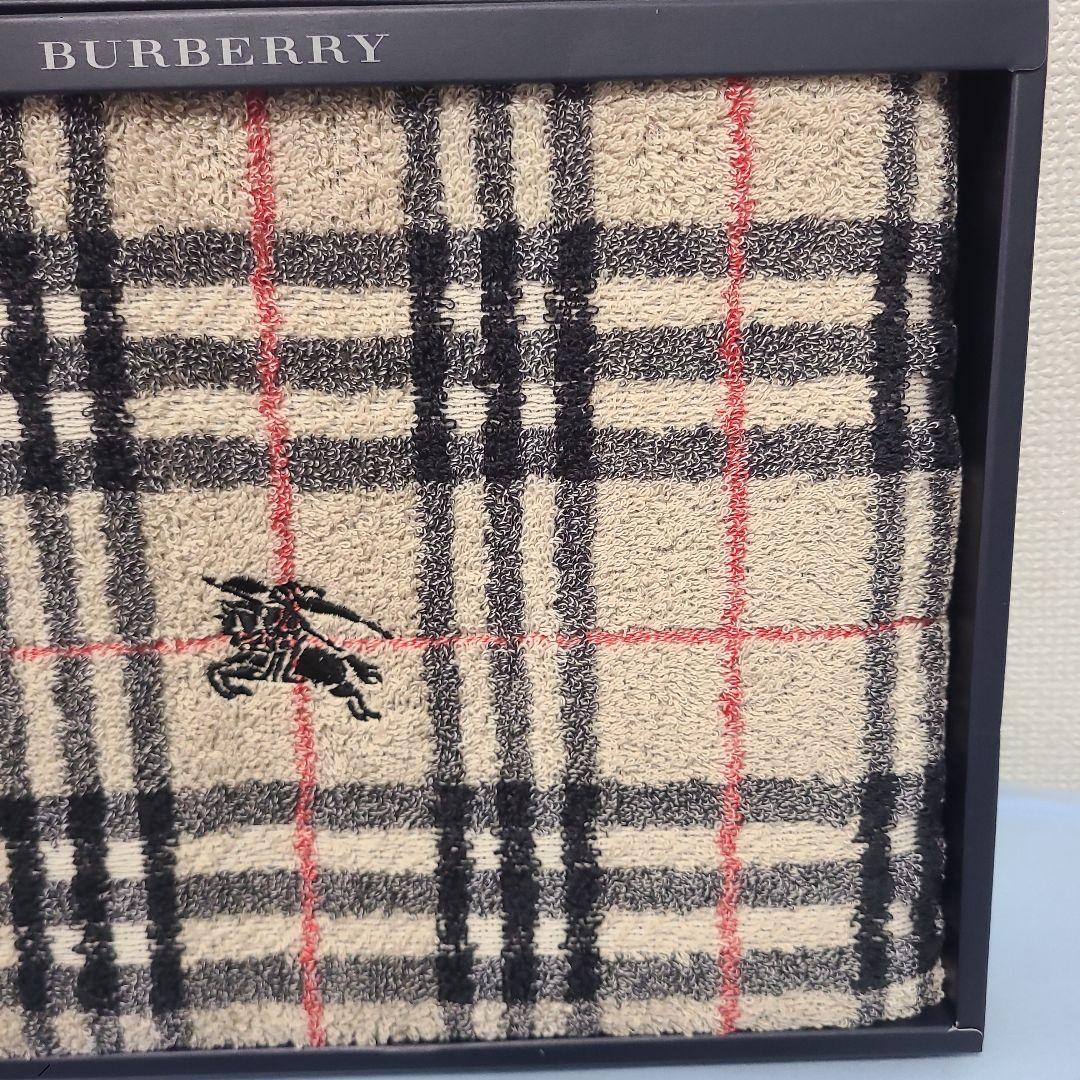BURBERRY チェック柄 バスタオル