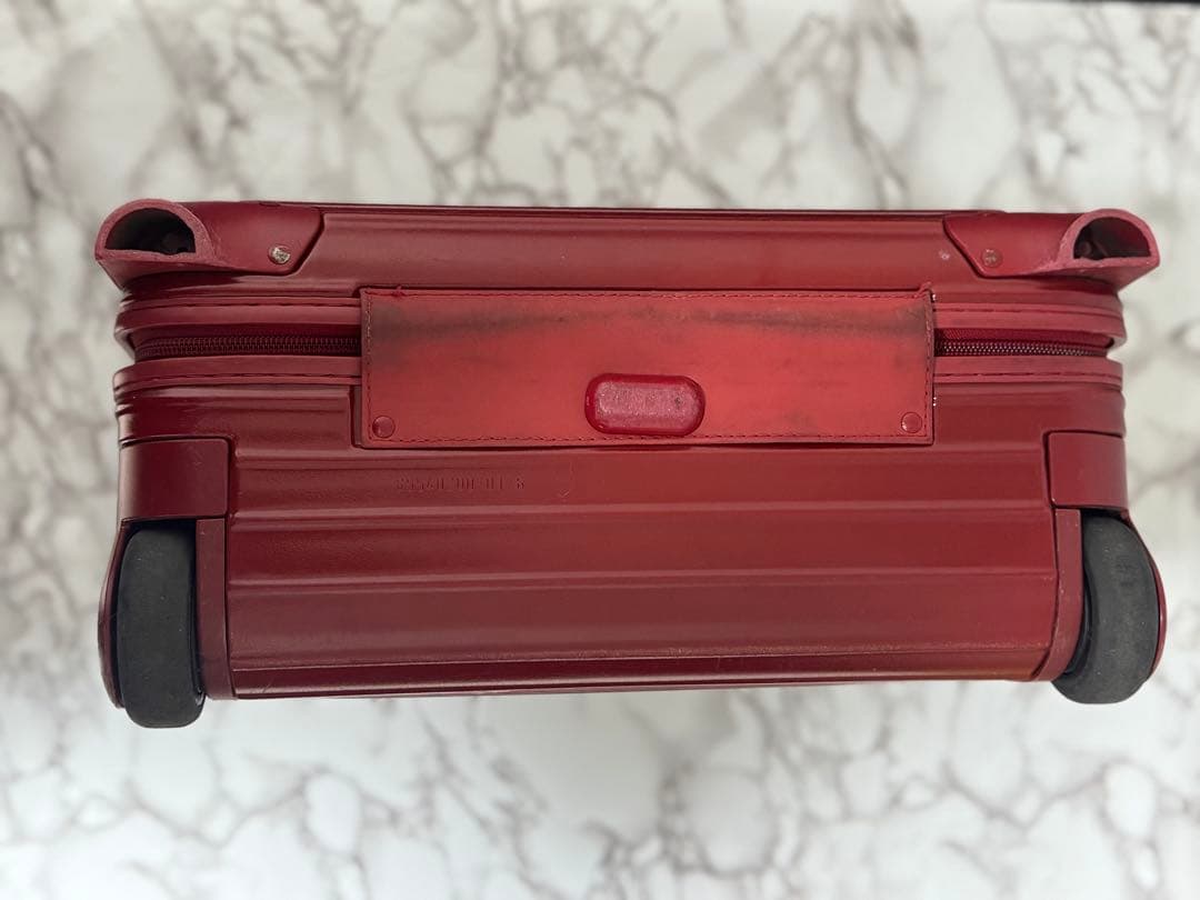 廃盤　RIMOWA リモワ　スーツケース　サルサ　デラックス　ビジネス　赤