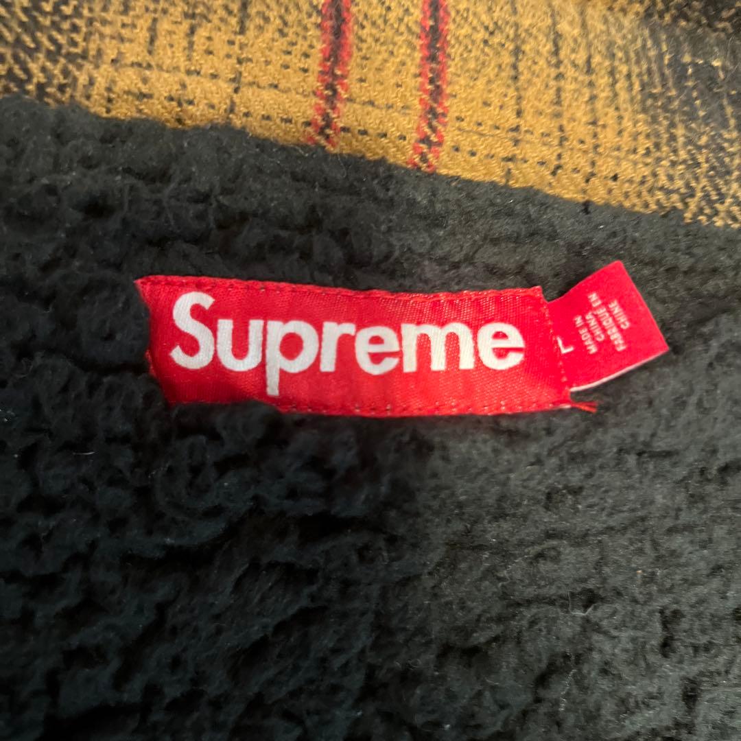 Supreme チェックジャケット