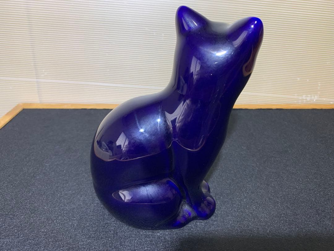 リモージュ　フランス　ネコ　猫　キャット　置物　アンティーク　ビンテージ