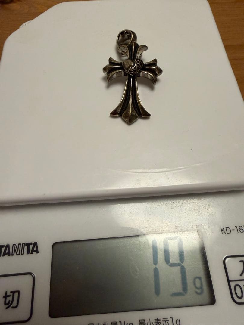 クロムハーツ ハートクロスチャーム