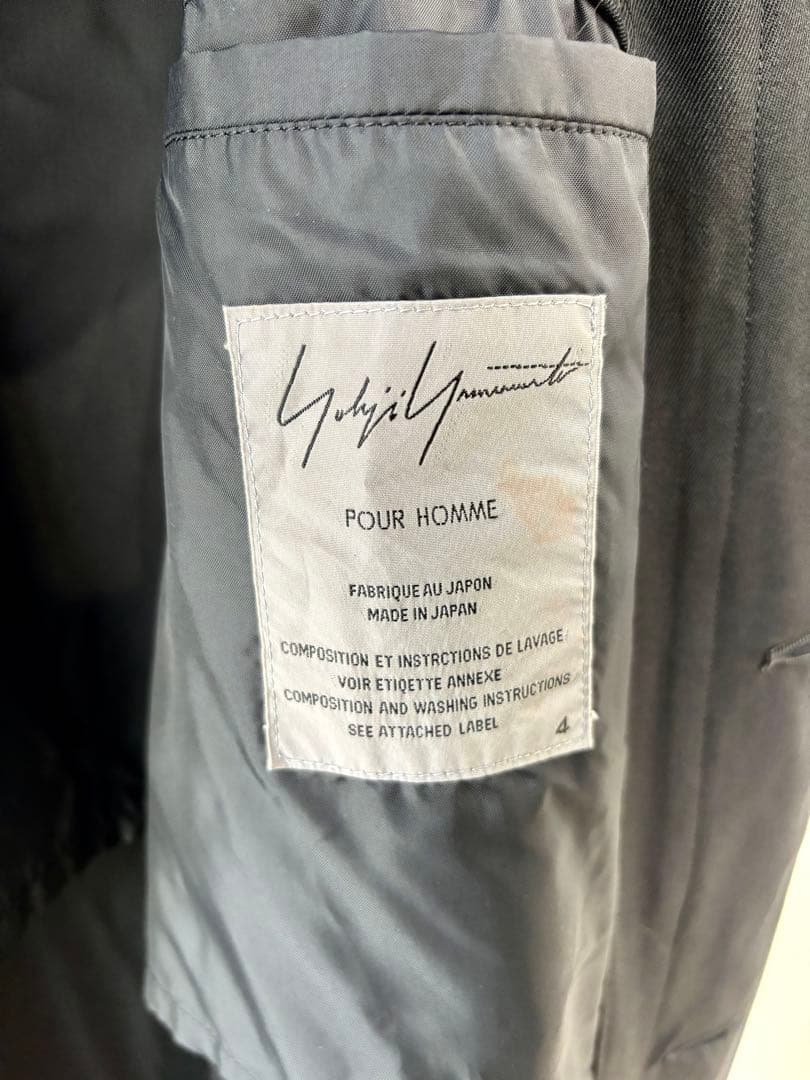 YOHJI YAMAMOTO POUR HOMME フレアコート 2000AW