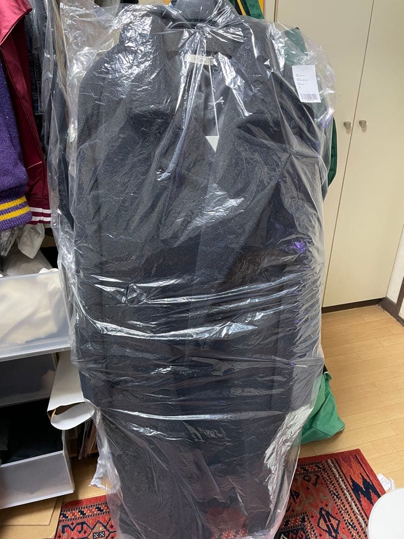 新品未使用Shiun TIELOCKENMELTONCOAT CHARCOA S