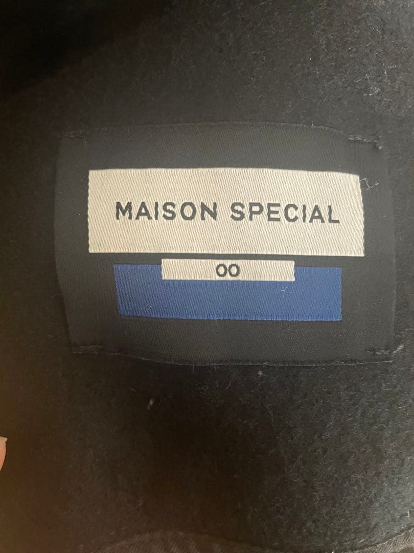 MAISON SPECIAL リバーメルトンプライムオーバーダブルコート
