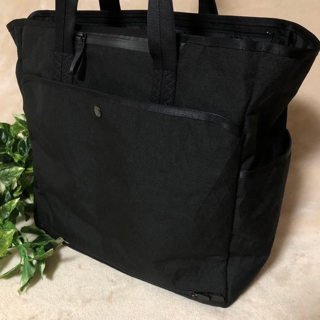 ★K, S,★極美品　ポーター　ハイブリッド　トートバッグ　ブラック