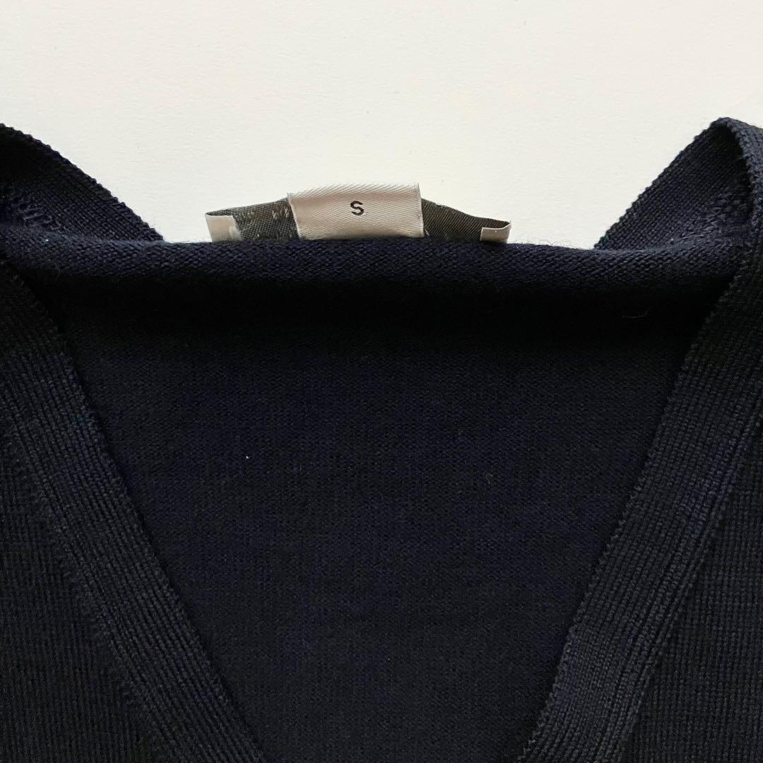JOHN SMEDLEY Beams カーディガン S ブラック