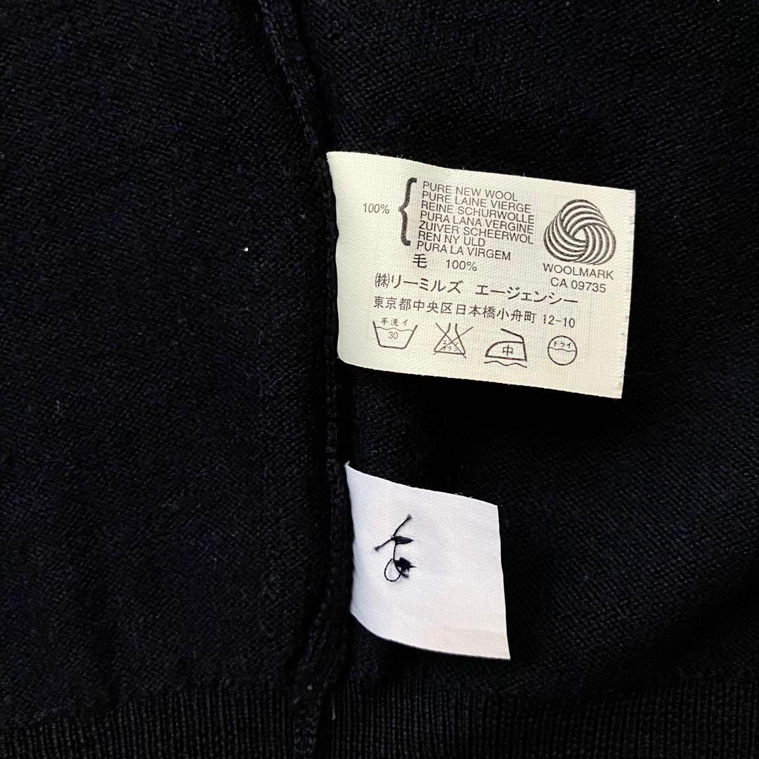 JOHN SMEDLEY Beams カーディガン S ブラック