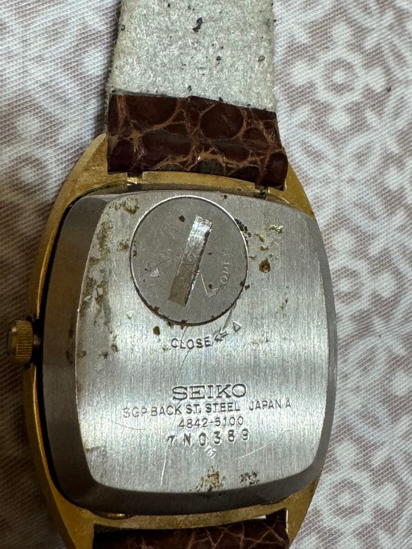 SEIKO GRAND QUARTZ 4842-5011セイコーグランドクォーツ