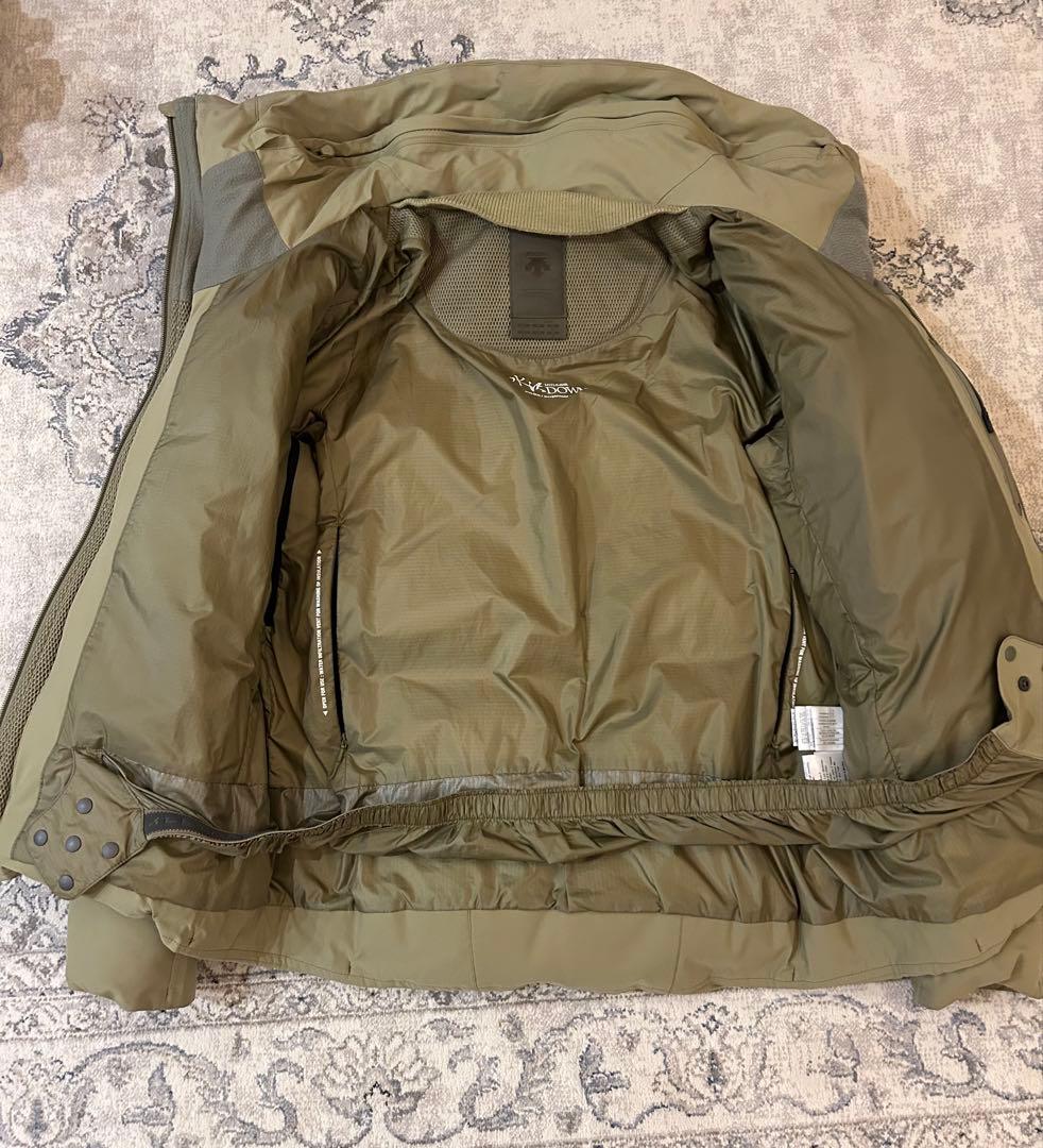 DESCENTE 水沢ダウンジャケット オルテラインM オリーブ
