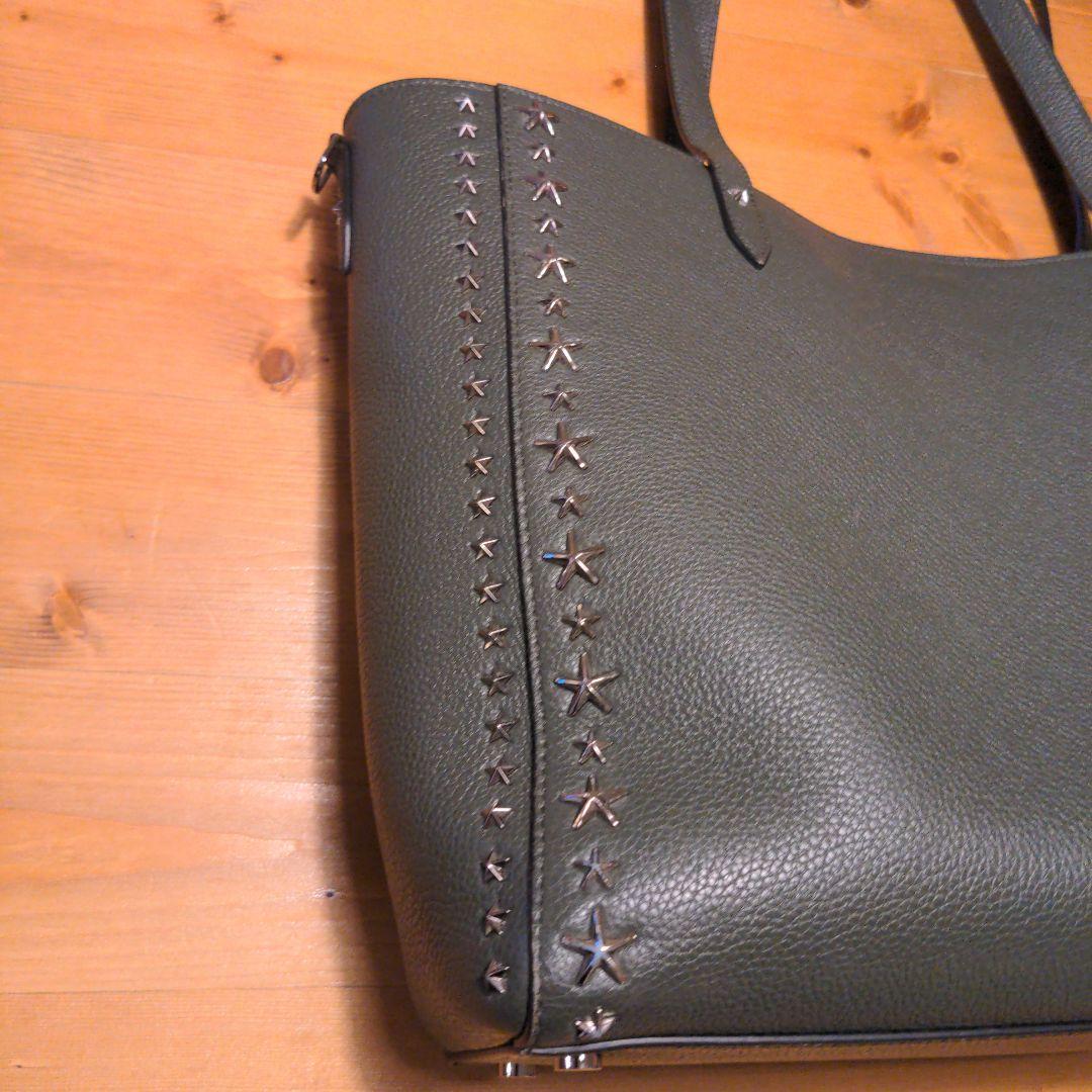 Ｒ*Ｅ様 JIMMY CHOO トートバッグ　　コーチ　ネイビー　トートバッグ