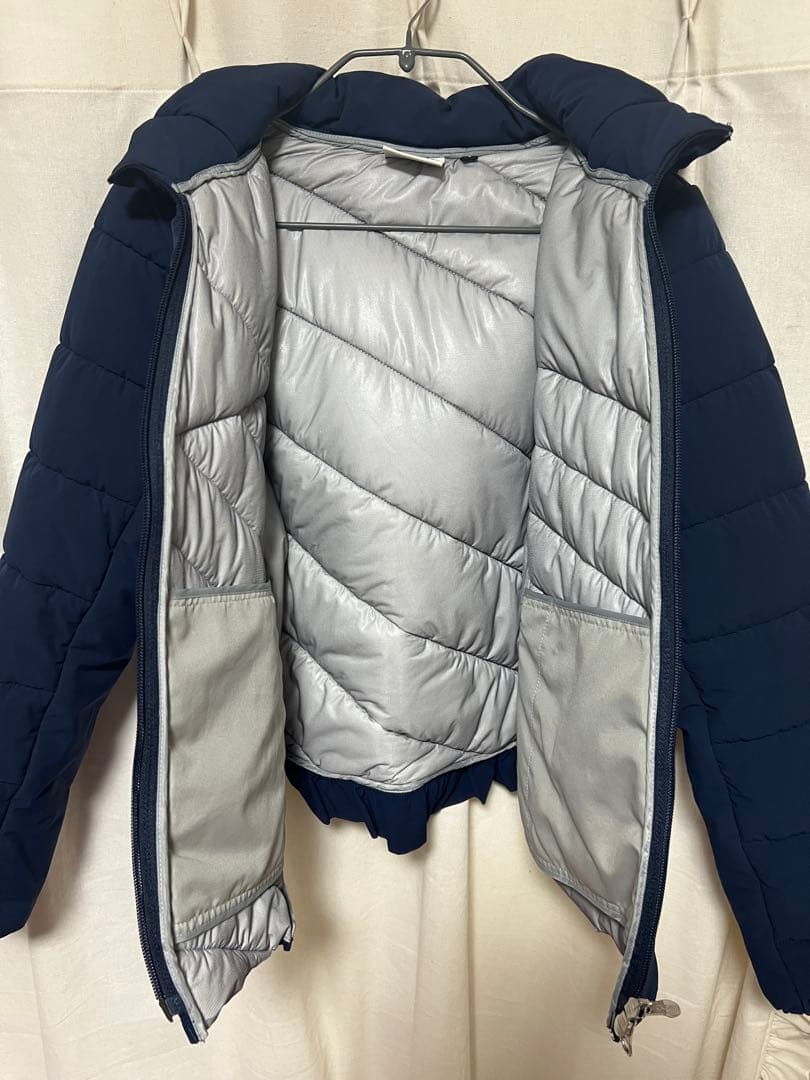 TAYLORMADE ネイビー ダウンジャケット 中綿ジャケット　フード付き　L