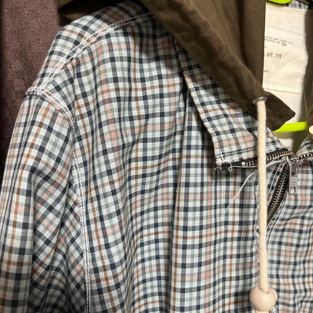 カミエルフォートヘンス 18AW チェックブルゾン
