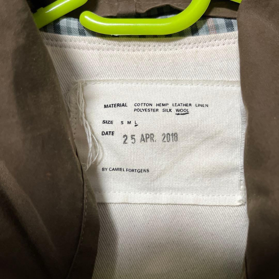 カミエルフォートヘンス 18AW チェックブルゾン