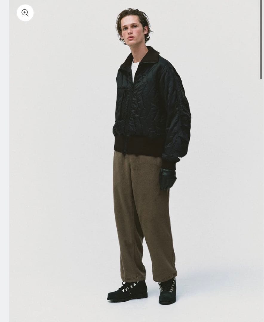 最終価格　TECK ARMY QULTING HIGH NECK JACKET