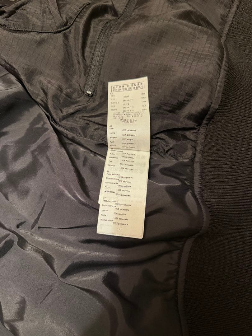 最終価格　TECK ARMY QULTING HIGH NECK JACKET
