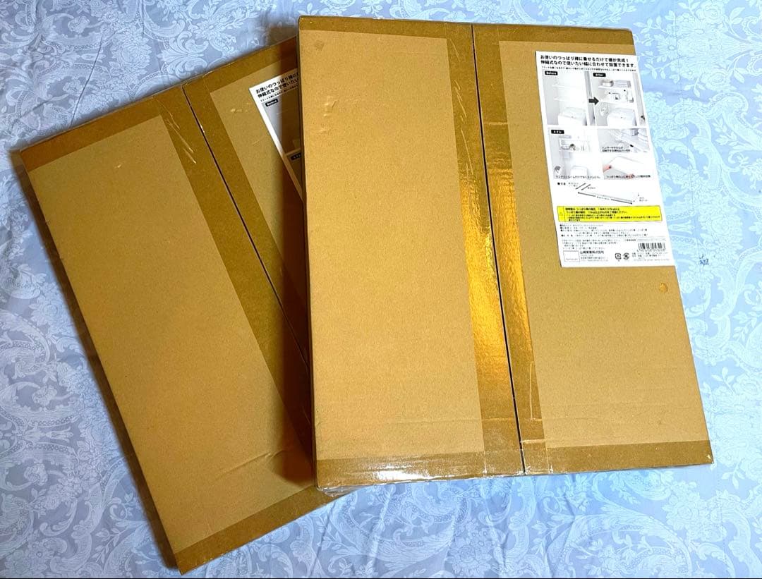 新品tower 伸縮つっぱり棒用棚板3個セット