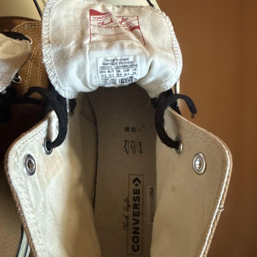 値下げ中古Converse Chuck Taylor 29cm茶色