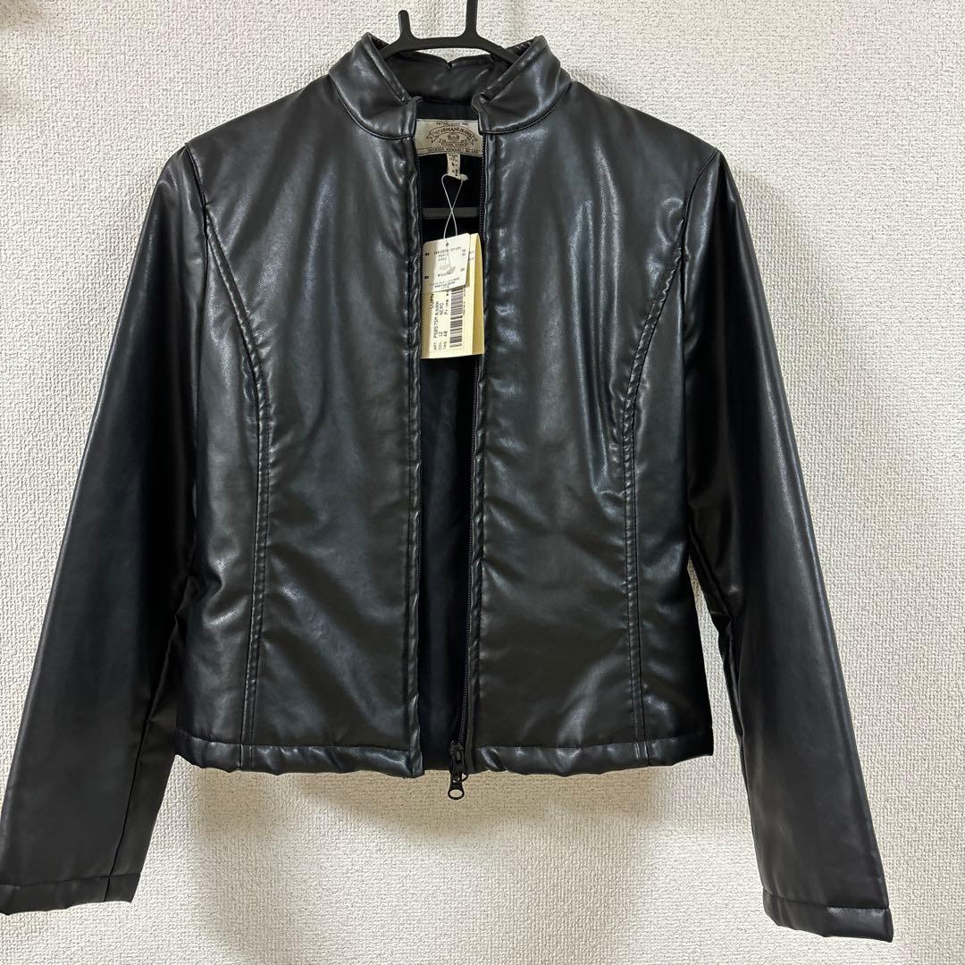 新品　アルマーニ80s 90's Armani jeansレザージャケット
