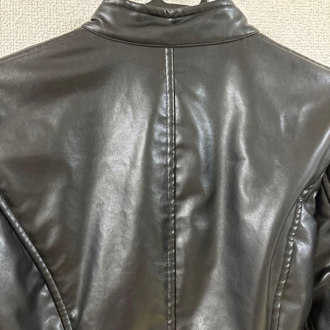 新品　アルマーニ80s 90's Armani jeansレザージャケット