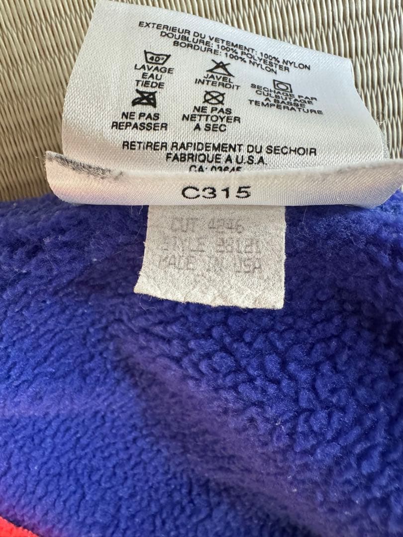Patagonia シェルドシンチラ　USA製　ダークグレー