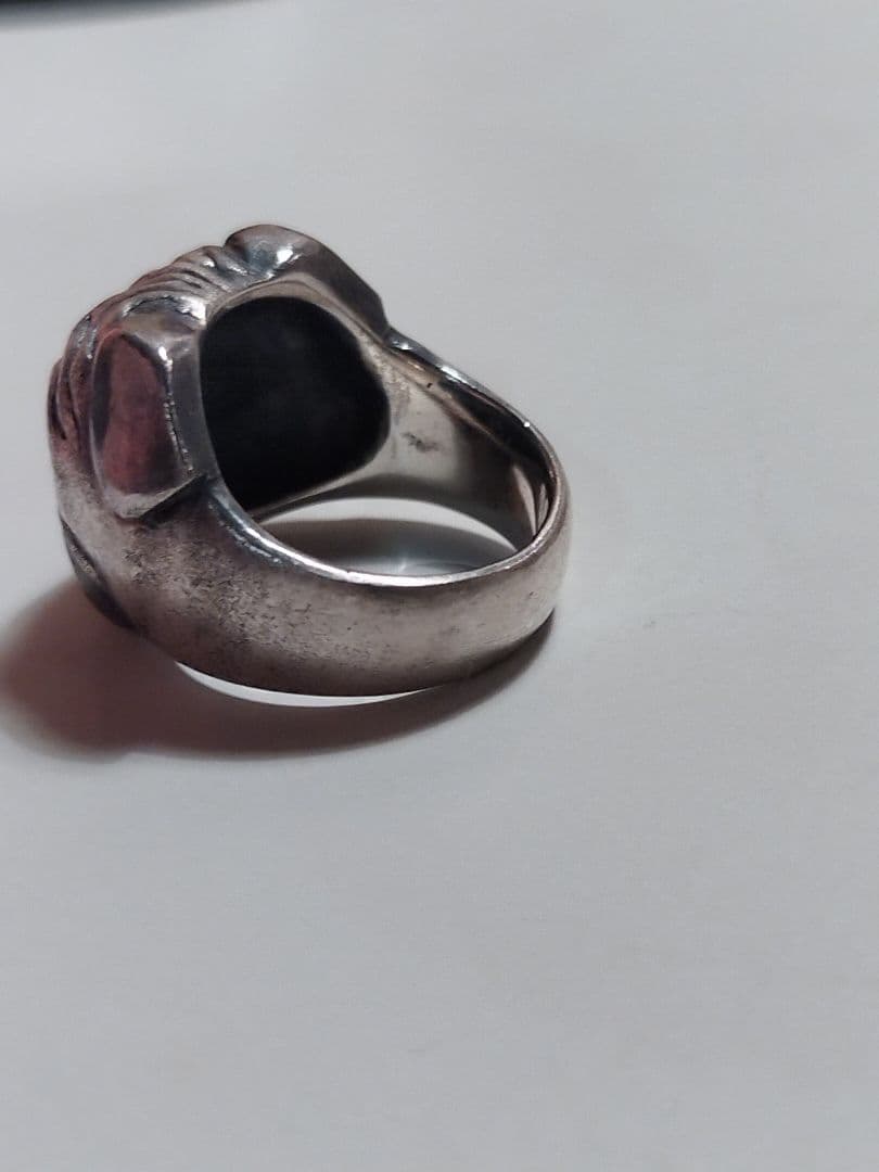 ハンドメイド パグ フレンチブルドッグ 犬シルバーリング指輪 silver925