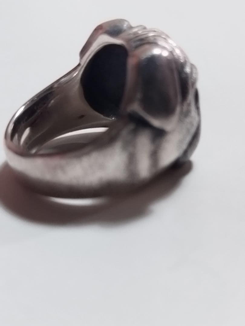 ハンドメイド パグ フレンチブルドッグ 犬シルバーリング指輪 silver925