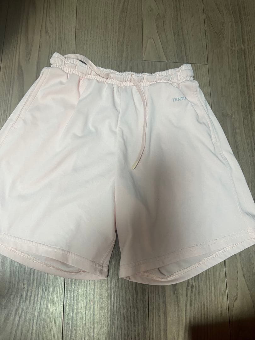 TENTIAL ピンク 上下セット 半袖Tシャツ・ショートパンツ