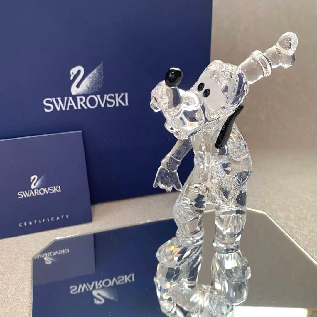 【未使用】スワロフスキー ディズニー グーフィー 置物 高さ✴︎14.5㎝✴︎