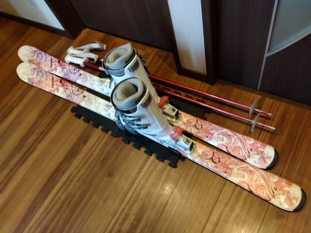 超お買い得‼️KAZAMA/レディース用/スキー３点セット/メンテ・WAX済み✔