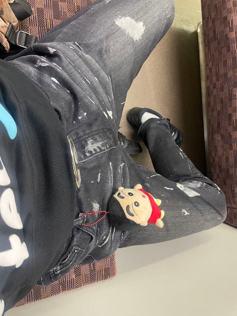 ク*プ様 kisuke着用　drip パーカー　glogang amiri