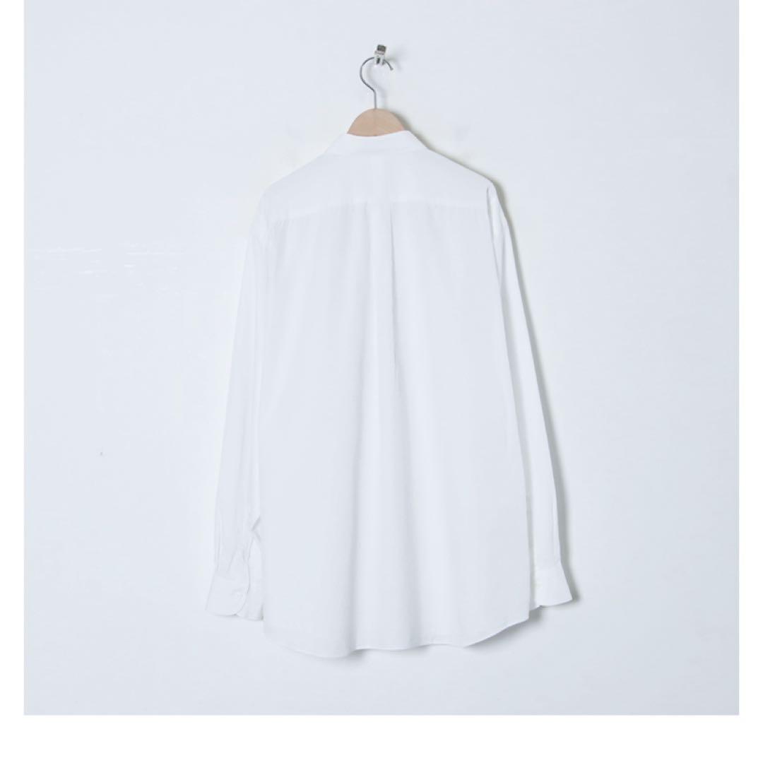 【COMOLI】コモリシャツ（WHITE,Size3）