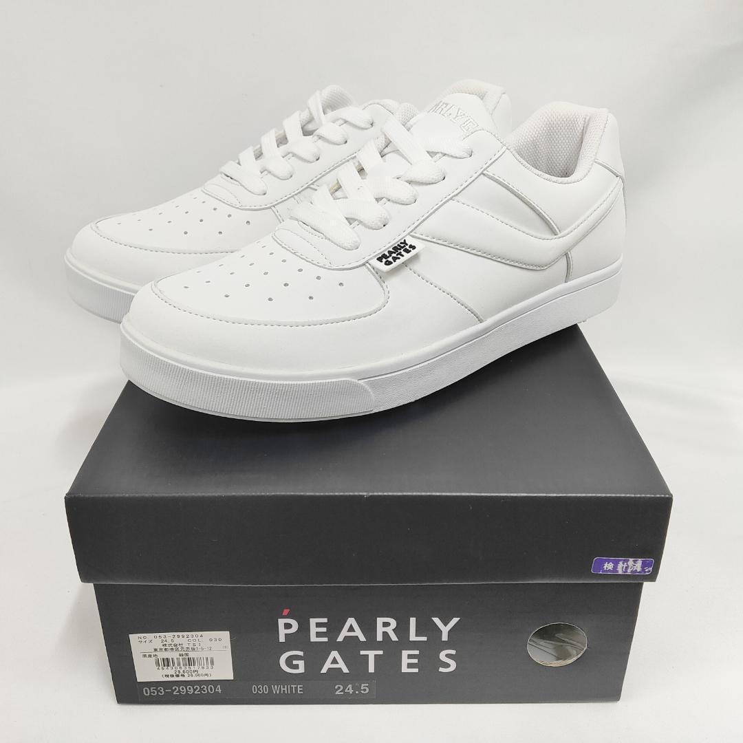 ○★新品未使用 PEARLY GATES ローカット ゴルフシューズ