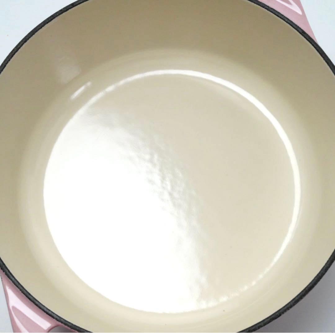 【美品】LE CREUSET　ココット ビス　シフォンピンク　20cm