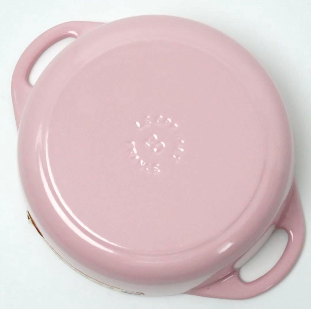 【美品】LE CREUSET　ココット ビス　シフォンピンク　20cm