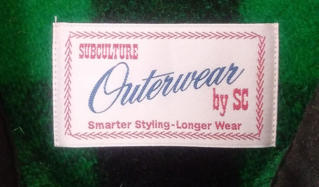 SubCulture Buffalo Check Jacket サブカルチャー