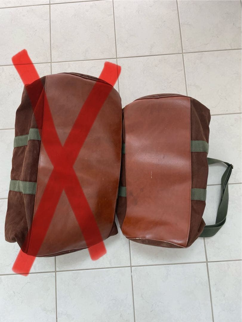 ふみ　LL Bean エルエルビーン　ボストンバッグ　ヴィンテージ