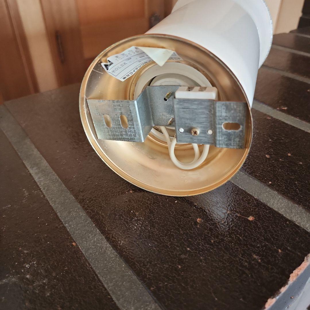 白いガラスシャンデリア　2個セット