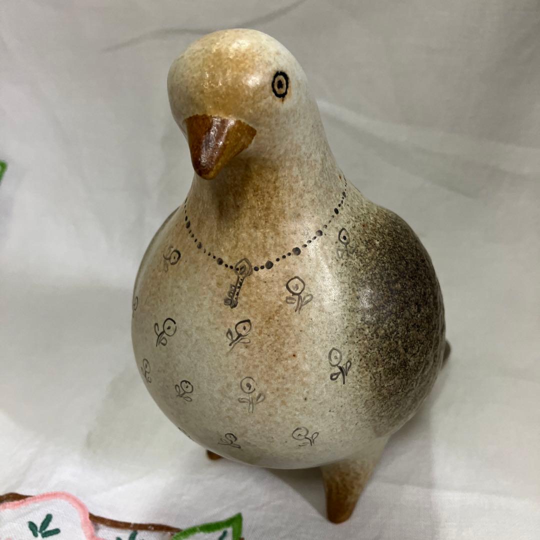 RENリサラーソン　皆川明　コラボ　鳩　Pigeon 置物
