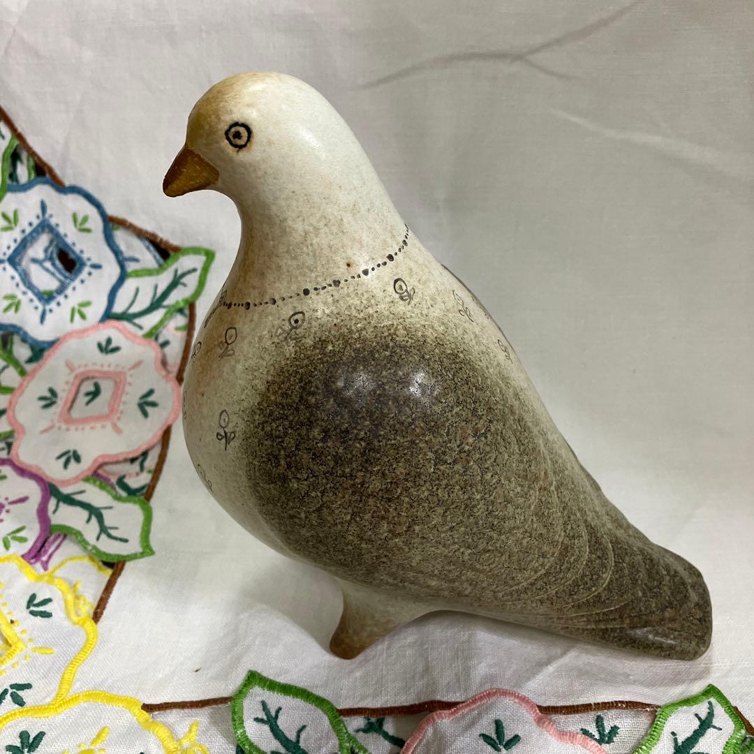 RENリサラーソン　皆川明　コラボ　鳩　Pigeon 置物