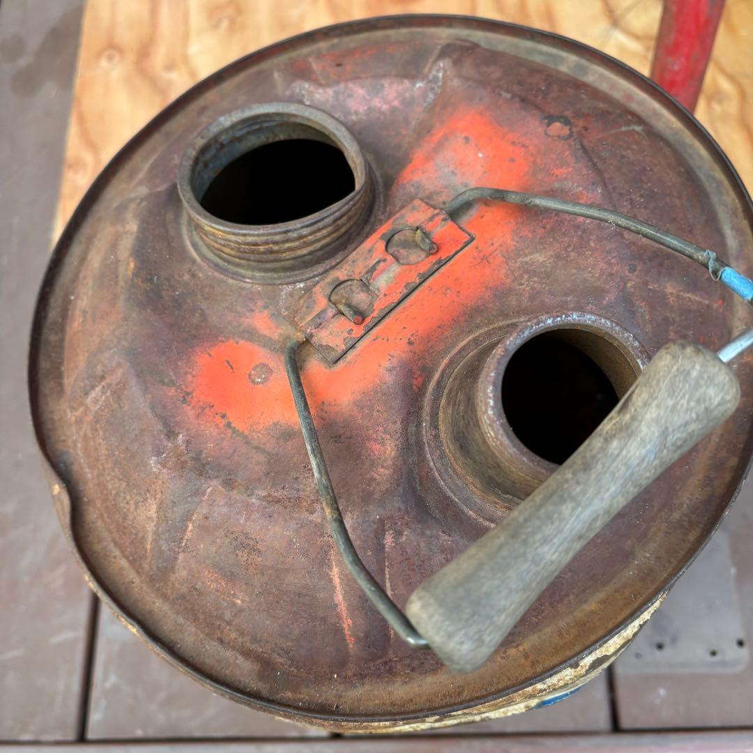 USA VINTAGE SOHIO 5ガロン缶 ジャンク！