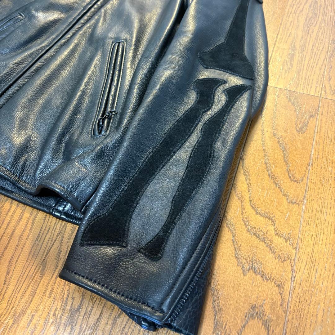 vanson Encinitas別注 black bone 希少 バンソン 38