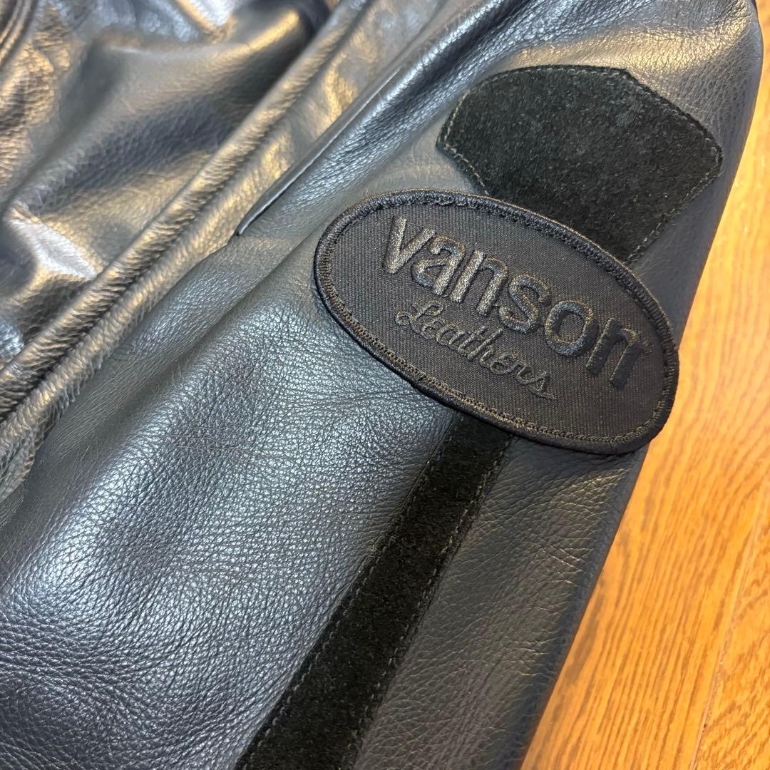 vanson Encinitas別注 black bone 希少 バンソン 38