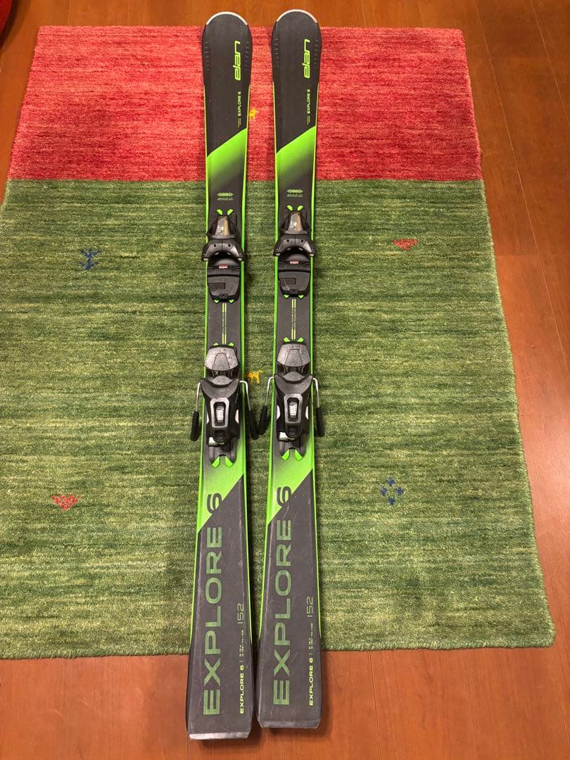 EXPLORE 6 スキー板　152cm elan