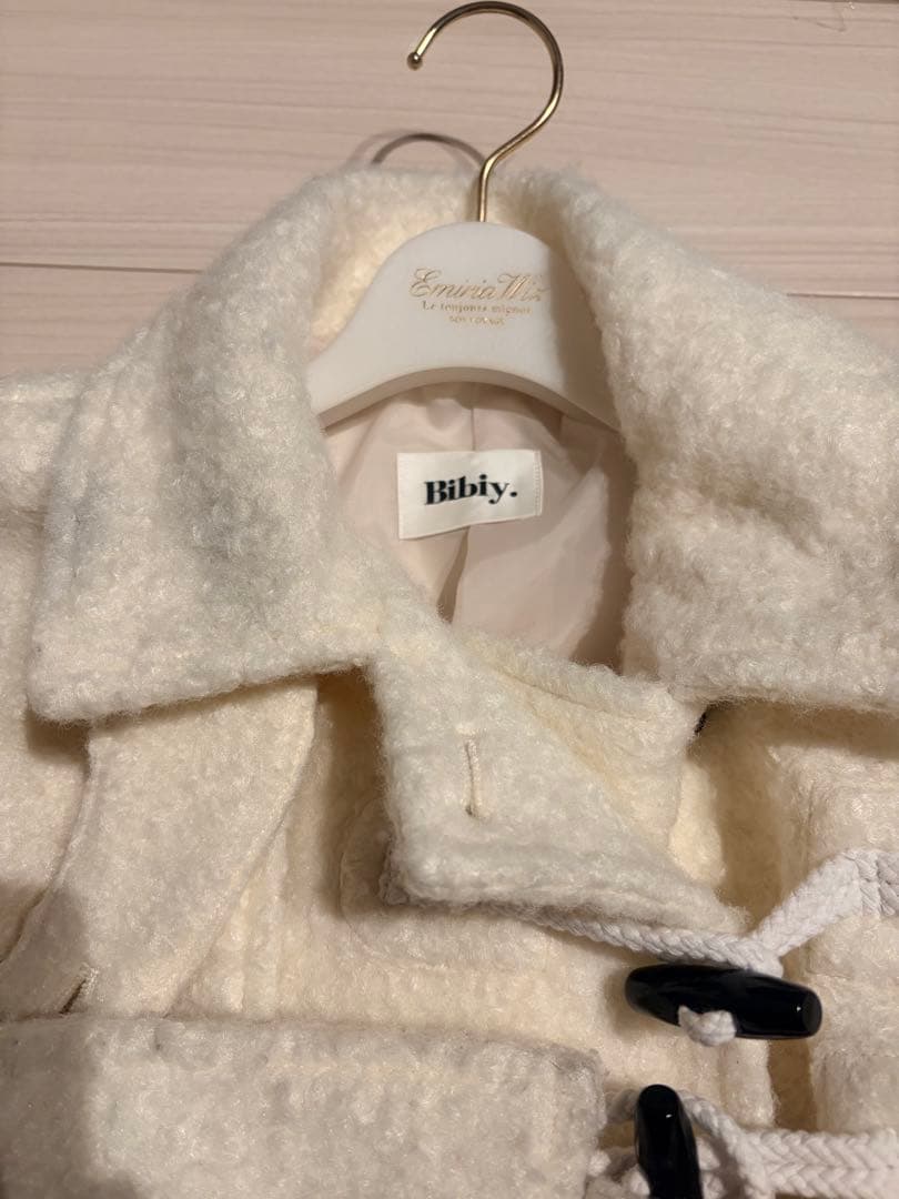Bibiy MANON DUFFLE COAT アイボリー 正規品