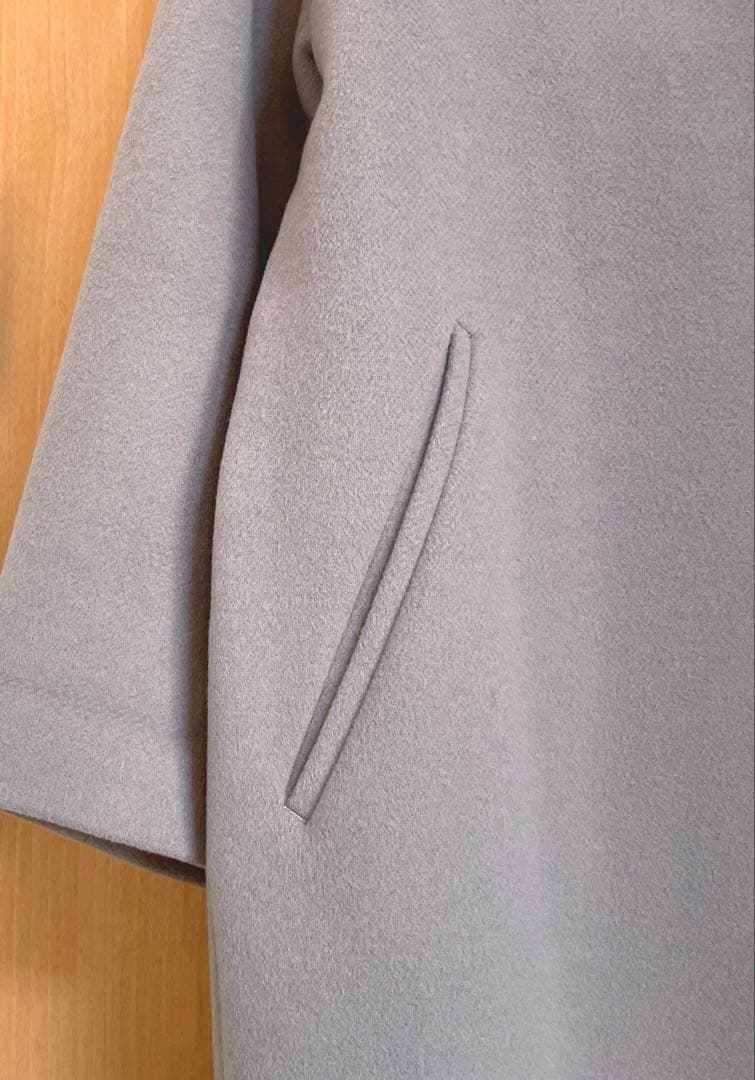 ☆極美品☆ イエナ 定価48,400円 MANTECOノーカラーコート 34