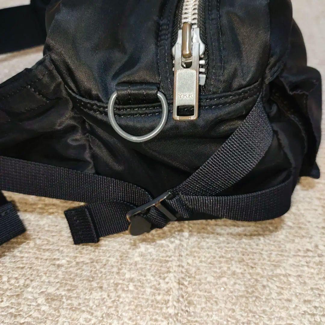 【美品】PORTER タンカー ウエストバッグ　ボディバッグ　ブラック