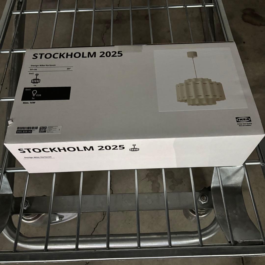 【新品※未開封】IKEA ペンダントランプ ストックホルム 2025 吊り下げ