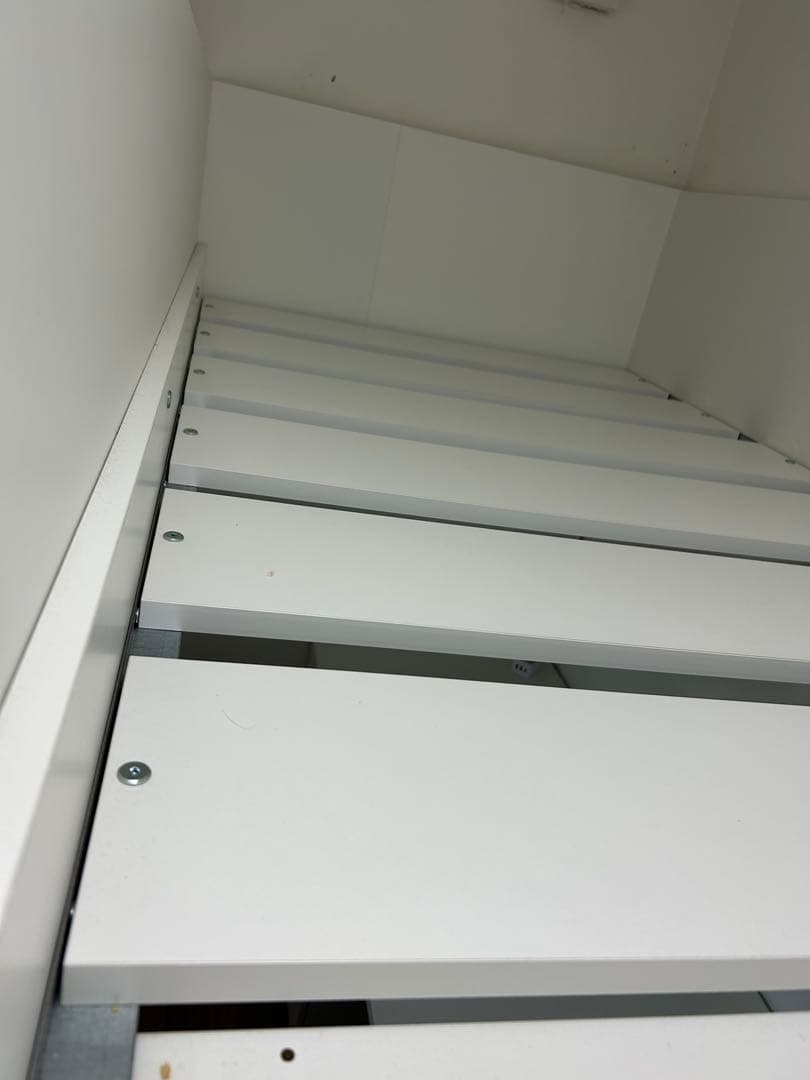 IKEA システムベッド　スモースタード　白　ロフトベッド